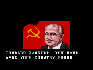 A delightful cameo from Gorbachev